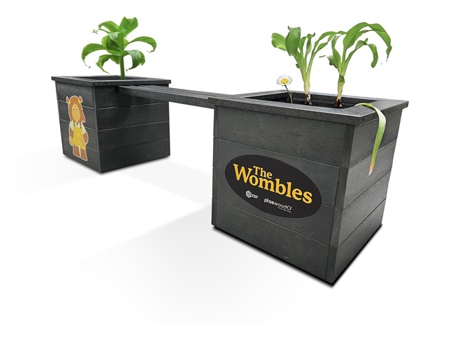 Wombles Alderney Planter Side View 