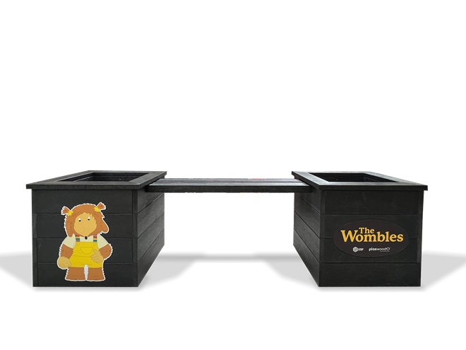 Wombles Alderney Planter Front View 