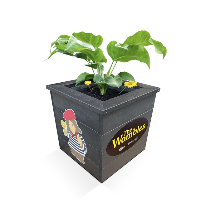 Madam Cholet Planter with Plant