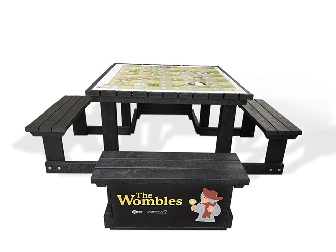 Orinoco Activity Picnic Table Front View