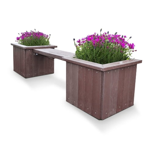 Planter Bench Side Profile