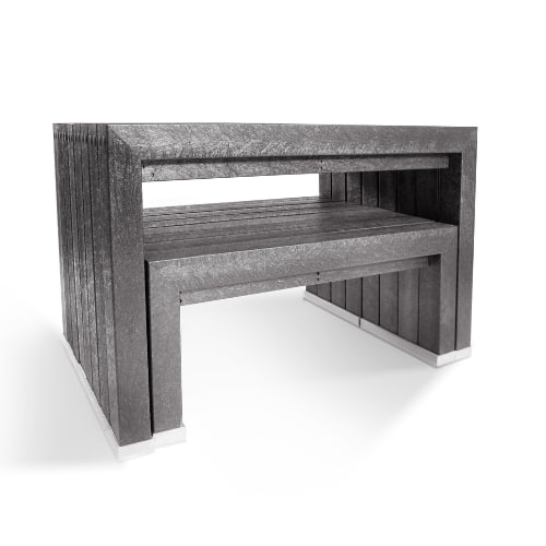 Space Saver Set – 4 Seater Stacked Up