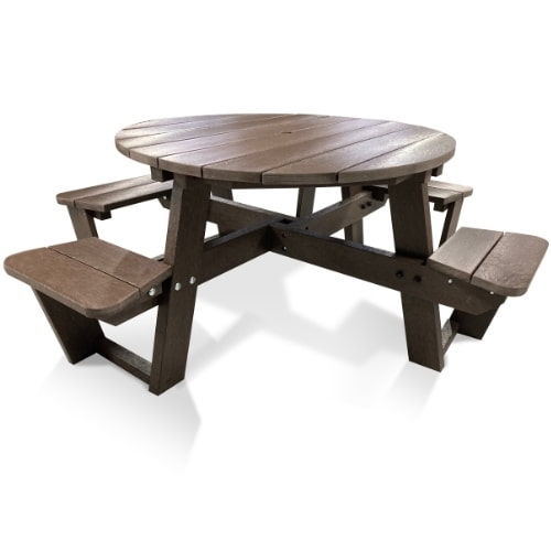 Family Hero Connect Round Picnic Table with Wheelchair Access 2nd image