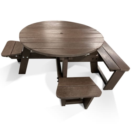 Family Hero Connect Round Picnic Table with Wheelchair Access