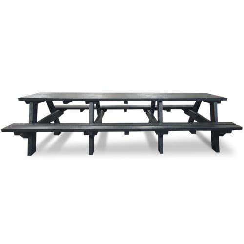 Hero A Frame 8-Seater Black Picnic Table 2nd Image