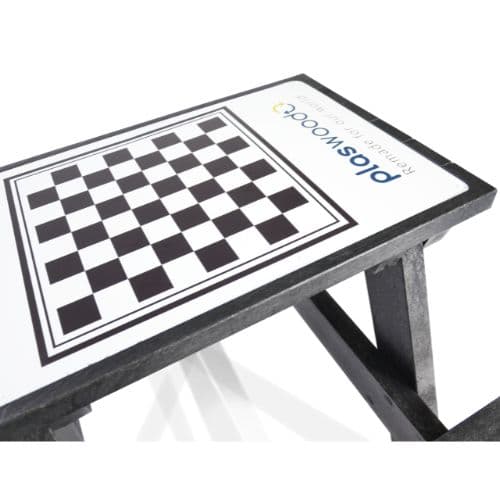 Hero A Frame Junior Chess Black Picnic Table 