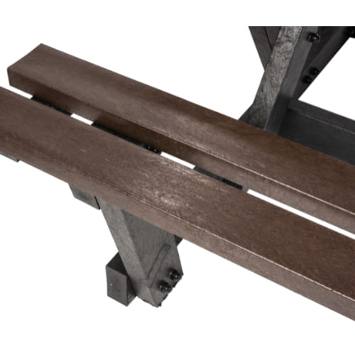 Hero Access Walkthrough 4 Seater Picnic Table Close Up