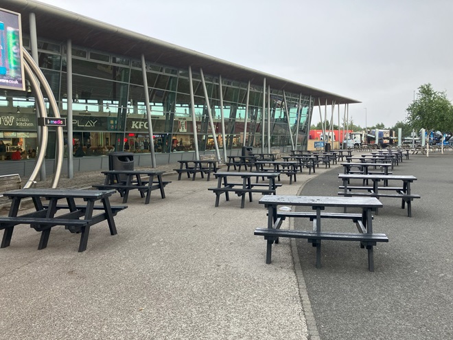 Picnic Table Furniture Lifestyle