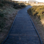 Boardwalk in aberdeenshire
