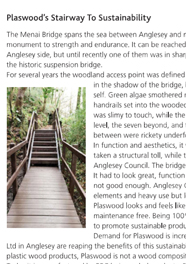 Plaswood’s Stairway to Sustainability