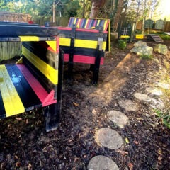 Plaswood recycled play area McDonald's