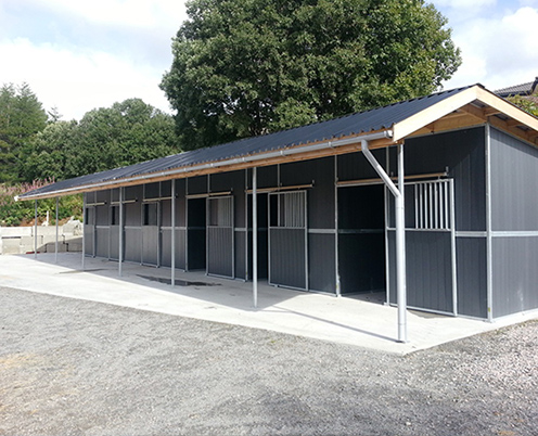 Recycled plastic lumber for equestrian sector