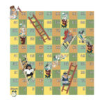 Wombles and ladders on The Orinoco Activity Picnic Table