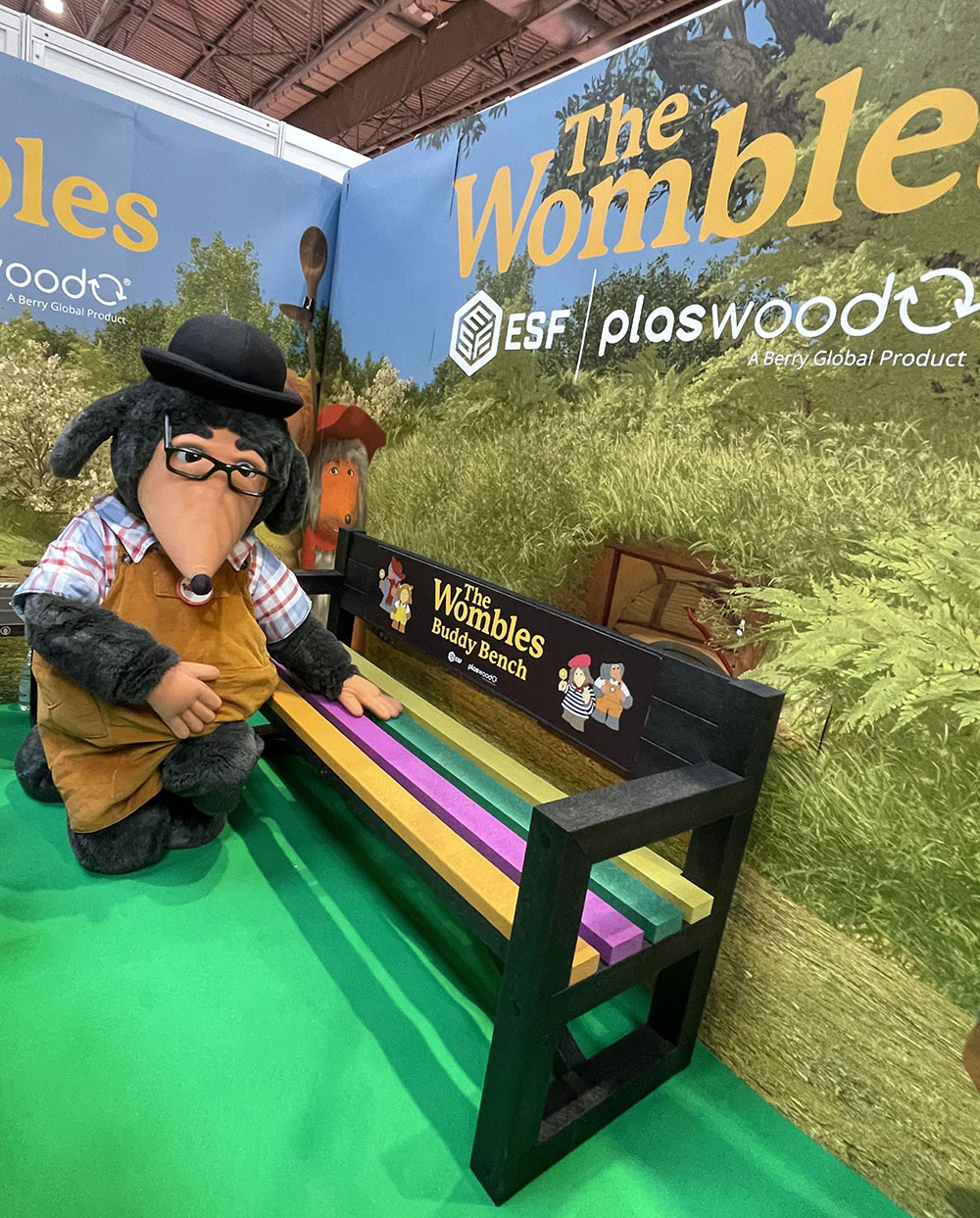 The Wombles bench